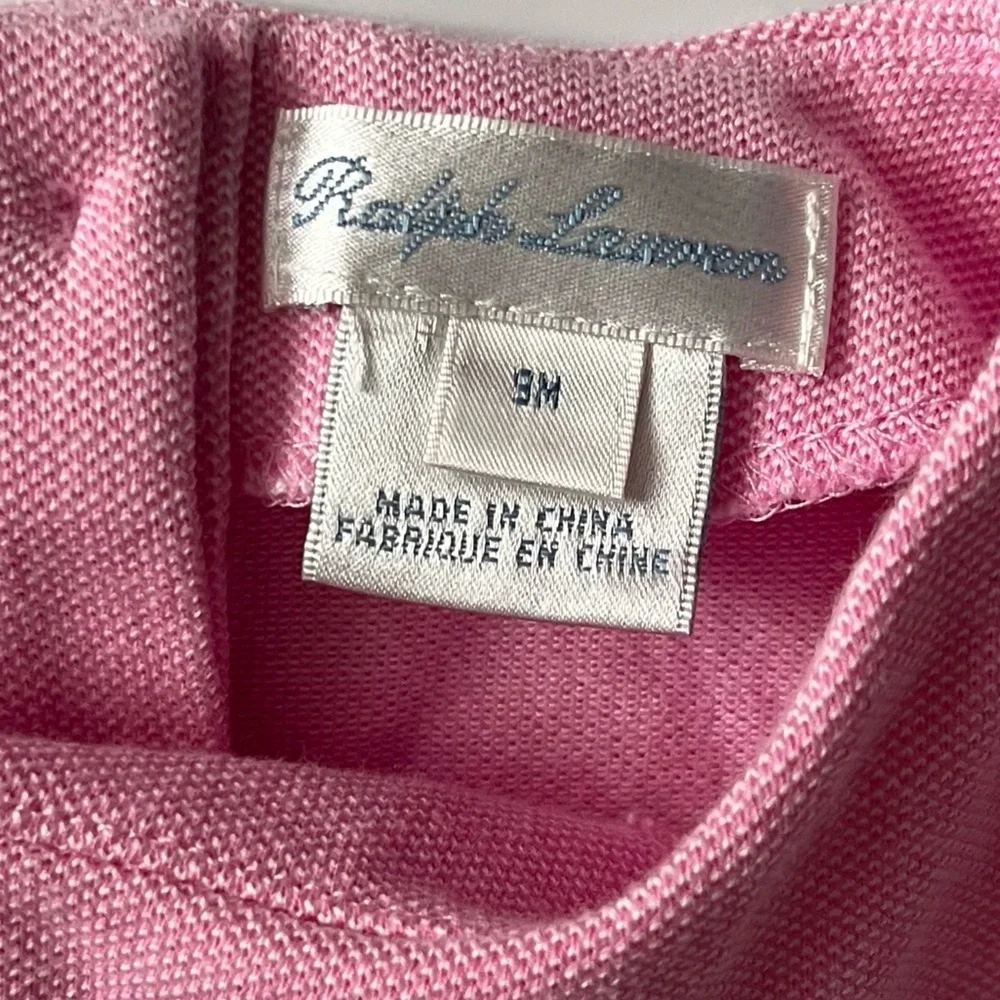 Ralph Lauren • Pink Pleated Baby Dress